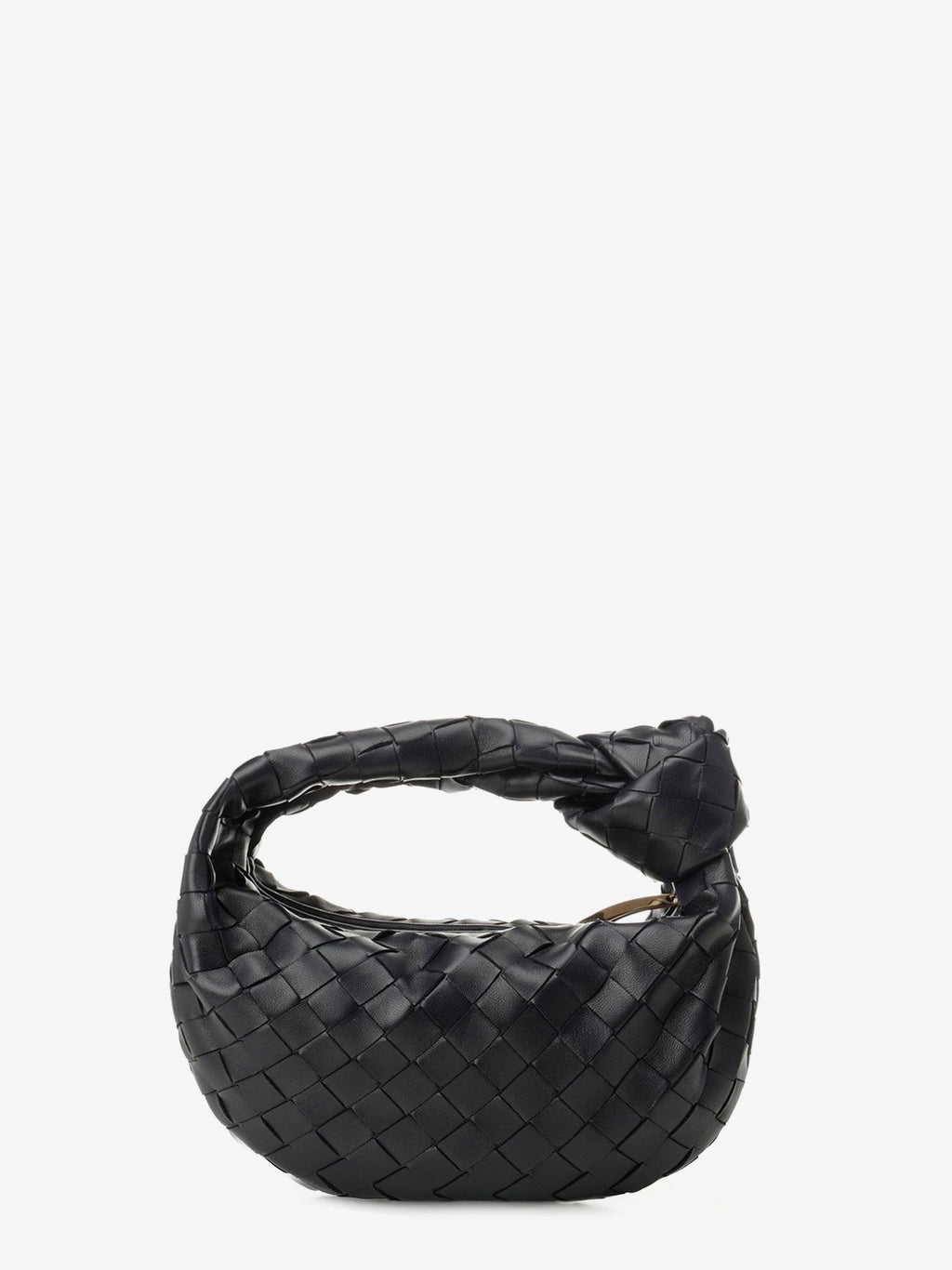 Mini Jodie leather handbag with Intrecciato motif 2