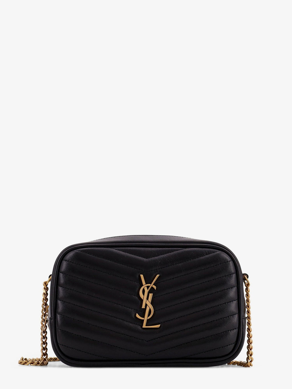 Mini Lou quilted leather crossbody bag