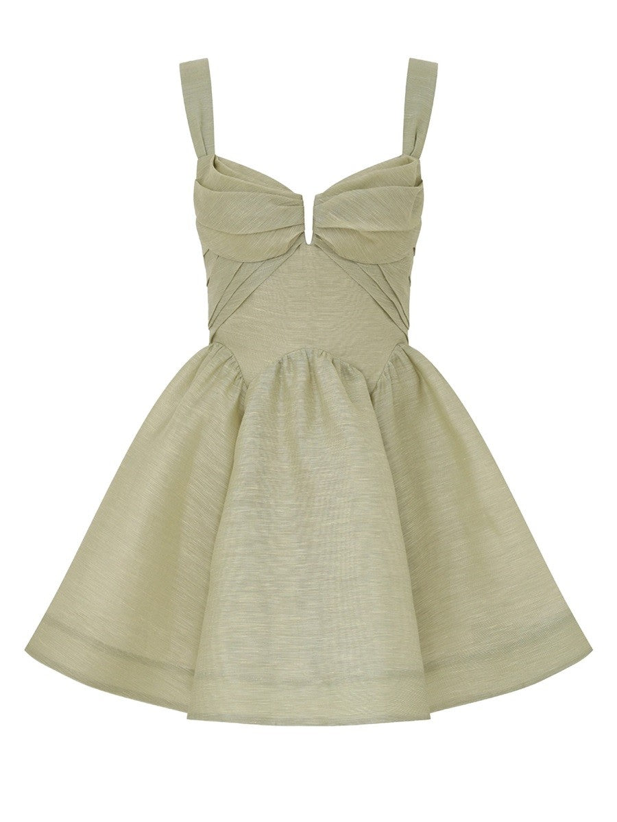 MINI "REBELLION DRAPE" DRESS