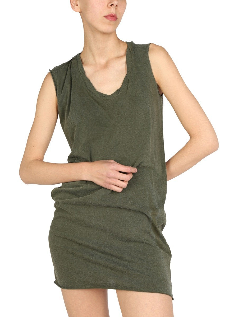 MINI ROUND NECKLINE DRESS 4