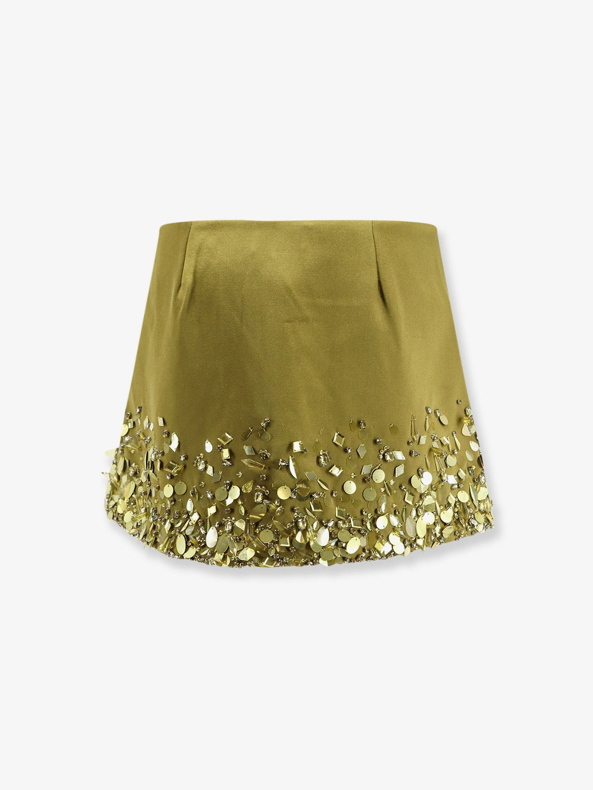 Mini Skirt with sequins and rhinestones 2