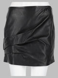 Minigonna "Agnes" In Pelle