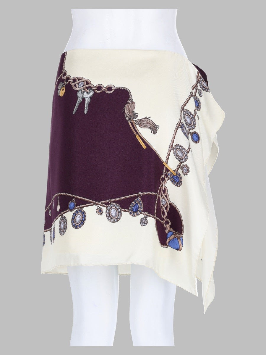 Minigonna in Twill di Seta 2