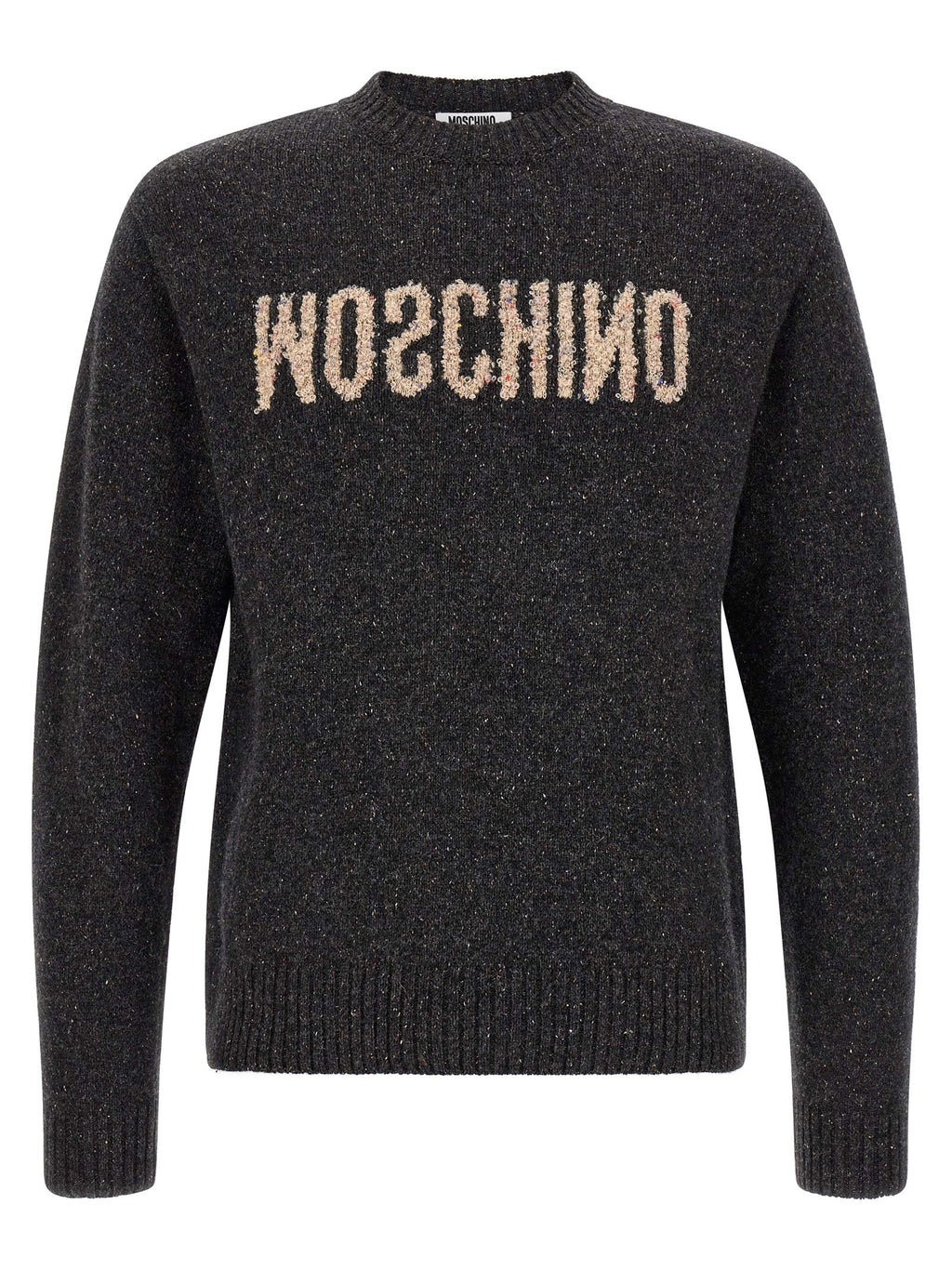 Mirrored logo sweater