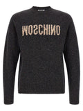 Mirrored logo sweater