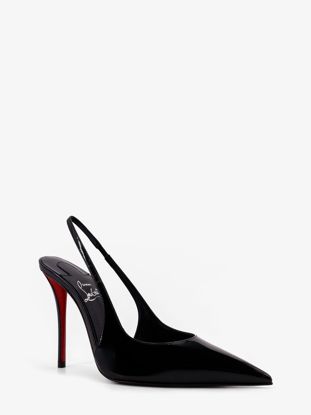 Miss Z patent leather slingback décolleté 2