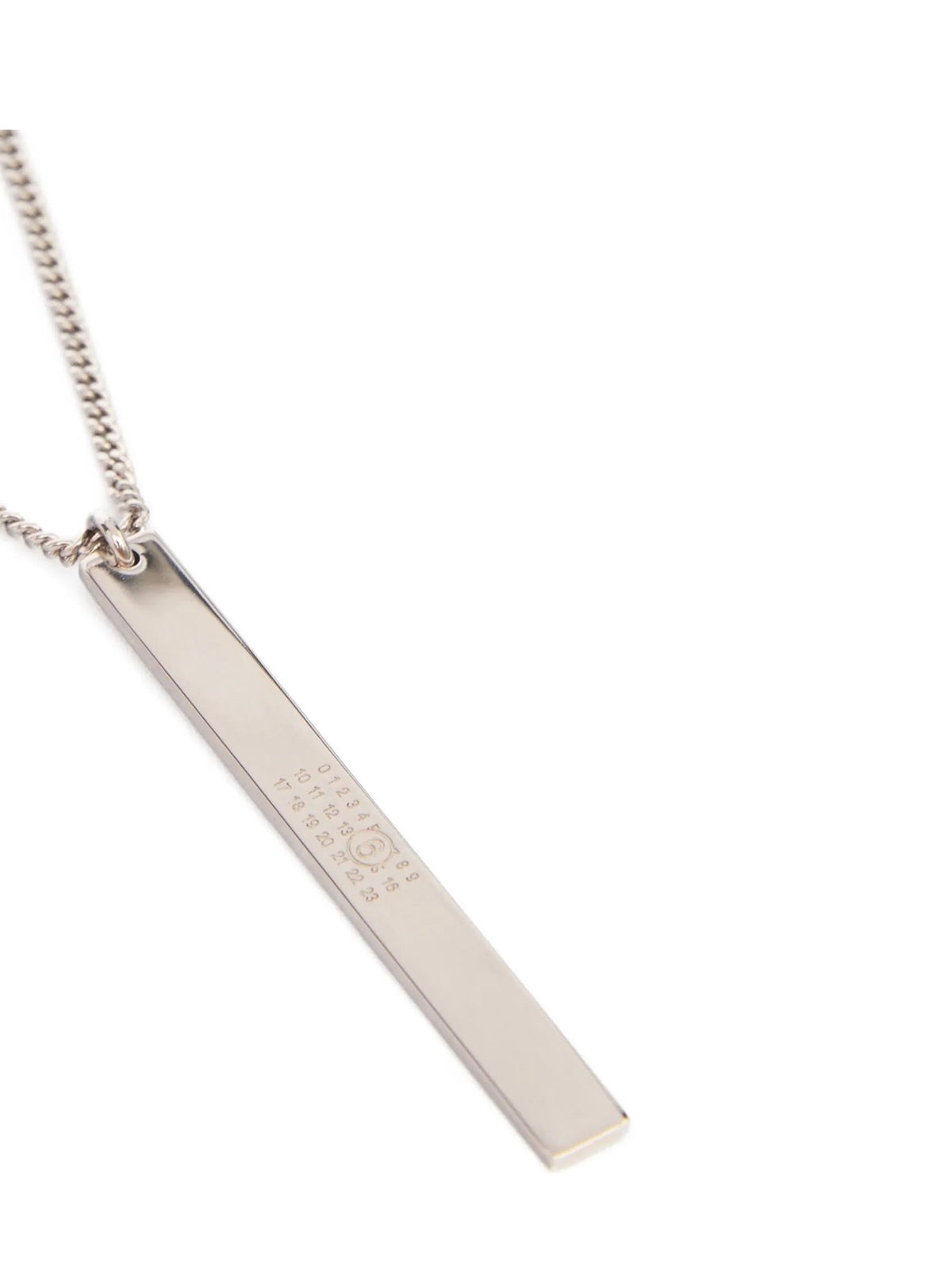 MM6 'Numeric Bar' necklace 2