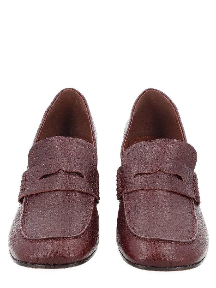 MOCASSINO CON TACCO