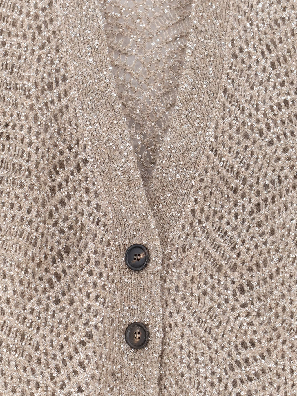 Mohair blend cardigan with iconic Dazzling motif 3