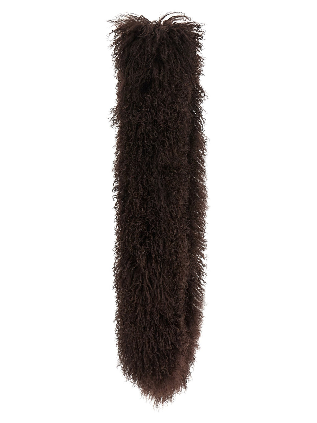 Mongolian sheepskin scarf