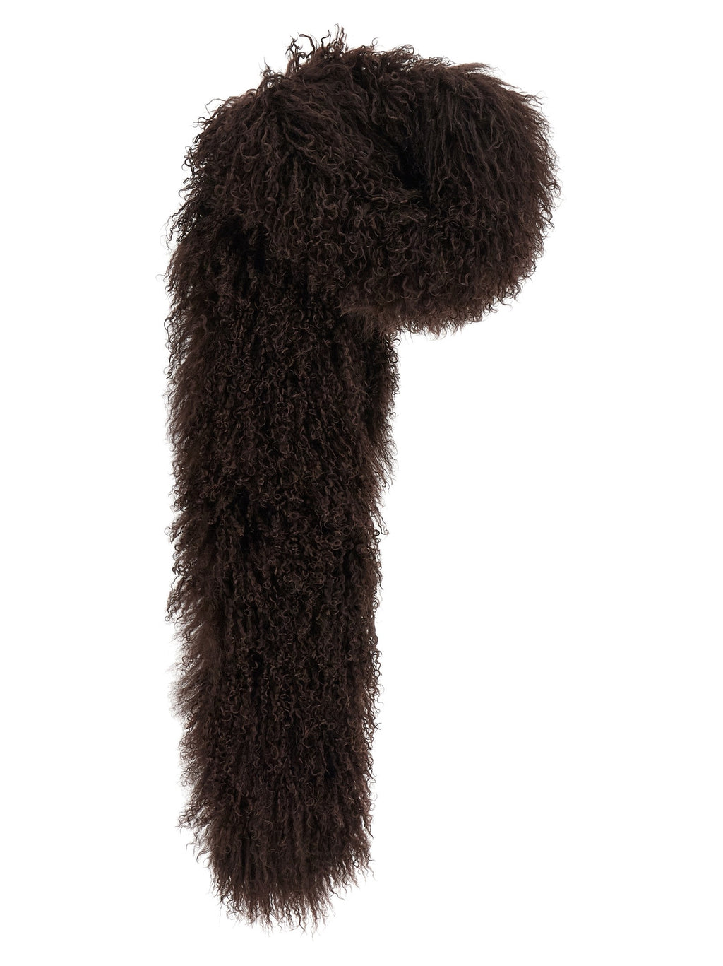 Mongolian sheepskin scarf 2