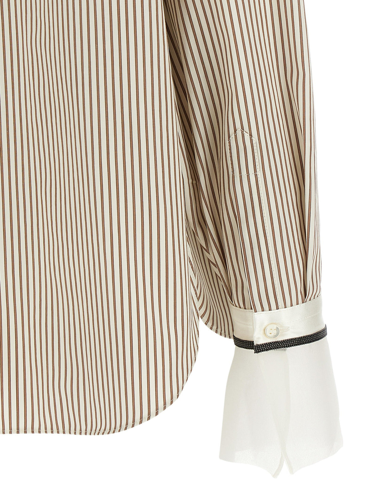 'Monile' cuffed shirt 4