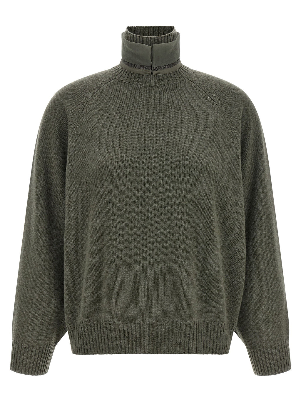 'Monile' insert sweater