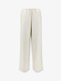 Monogram flannel trousers