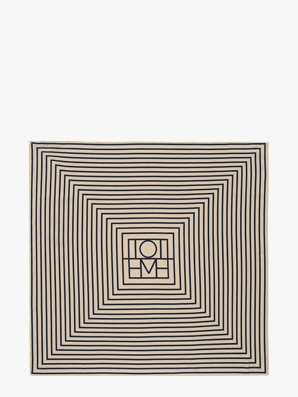 Monogram silk foulard