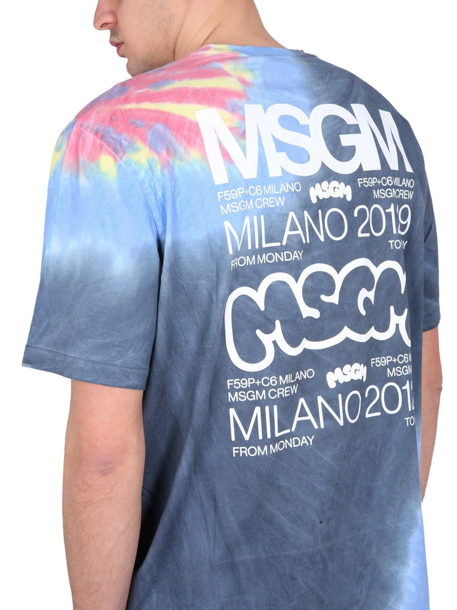 MSGM X BUTTER STUDIO T-SHIRT 4