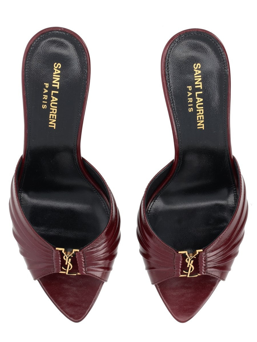 Mule "Babylone" In Pelle Liscia 5