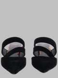 Mule In Pelle Con Tacco