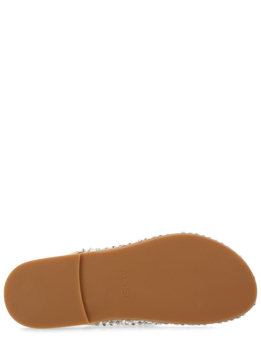 MULE SHOE WITH RHINESTONES 6