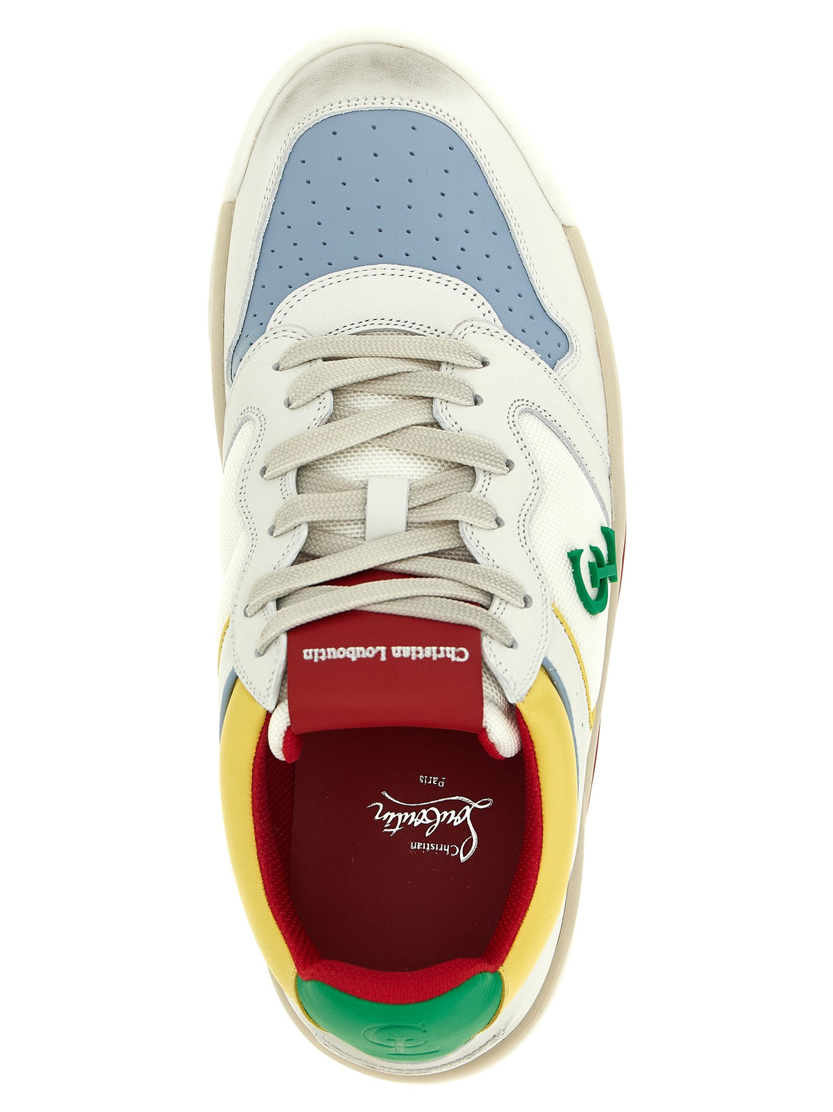 Multicolor 'Bsktball 1 Retro' sneakers 4