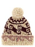 Multicolor pon pon beanie