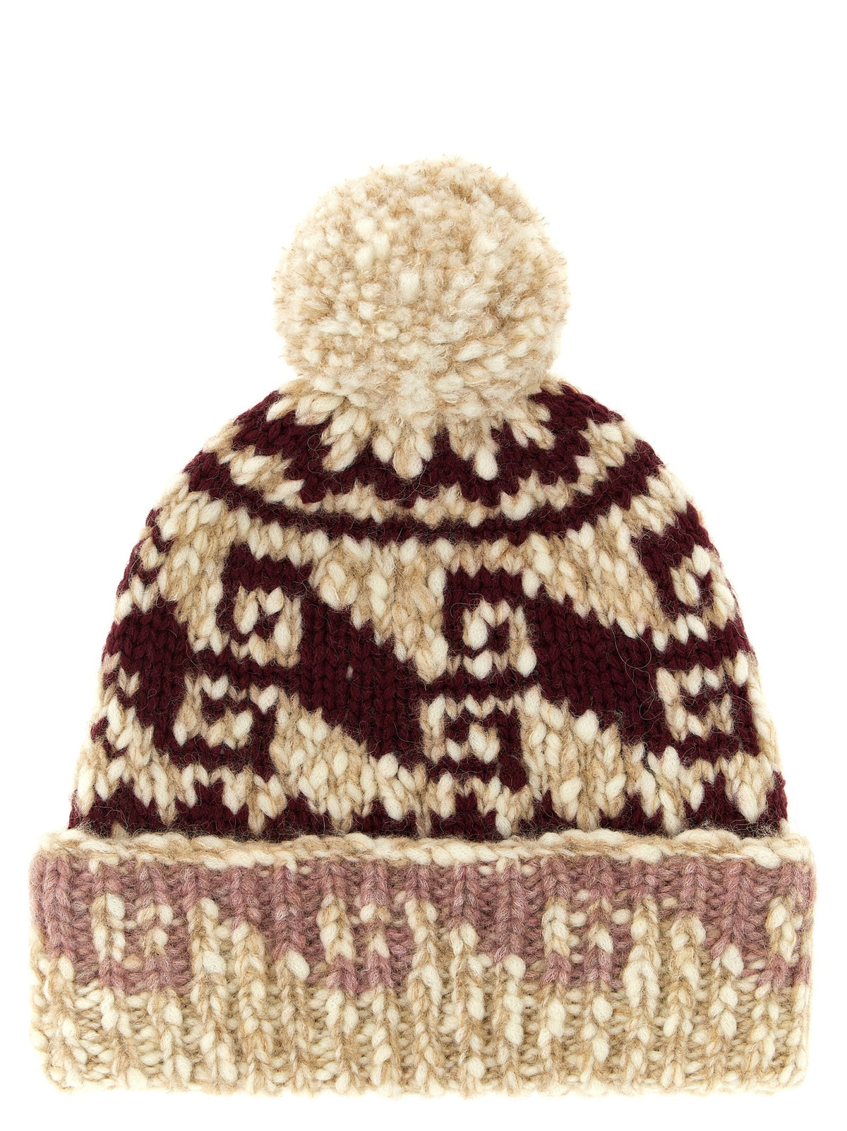 Multicolor pon pon beanie 2