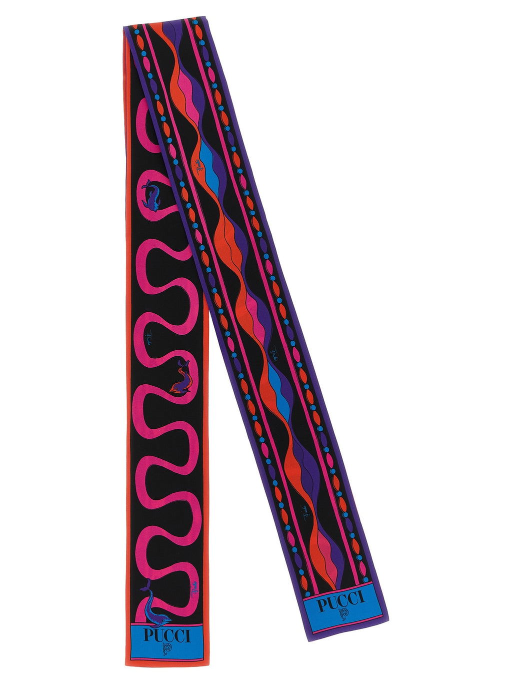 Multicolor print mix scarf 2
