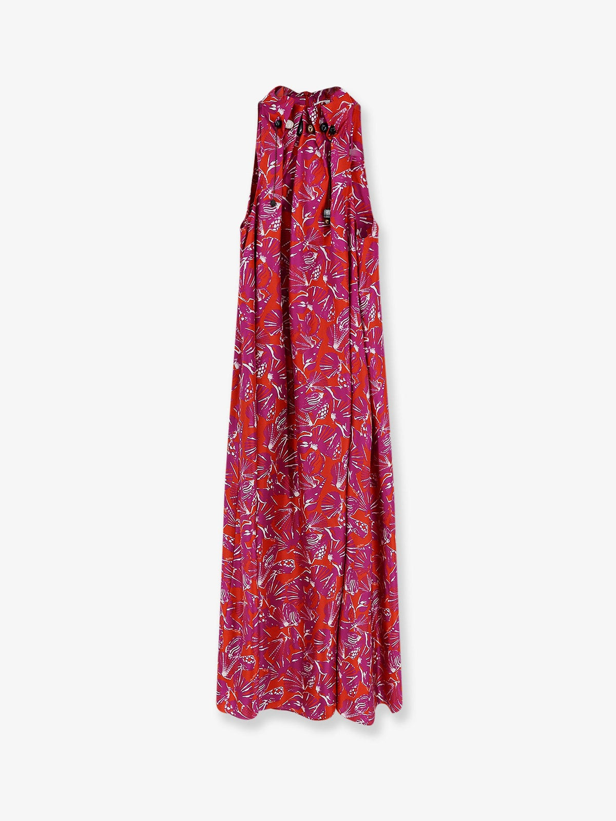 Mxmcartone silk long dress