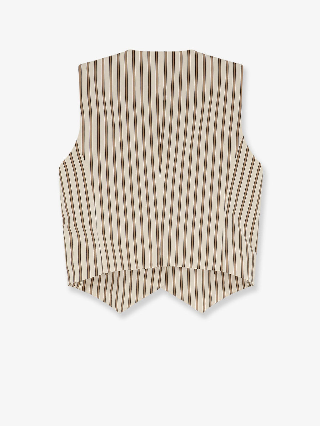 Mxmfauno striped cotton and silk vest 2