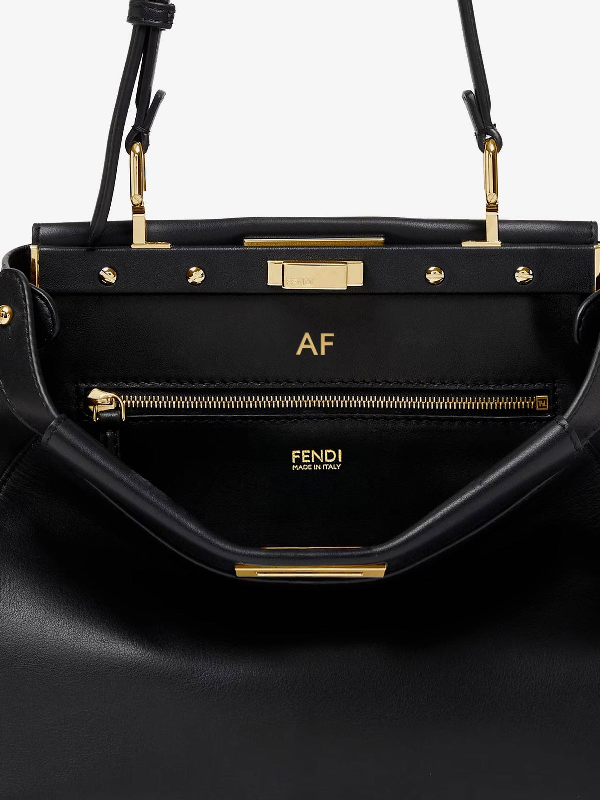 My Peekaboo Small leather shoulder bag 4