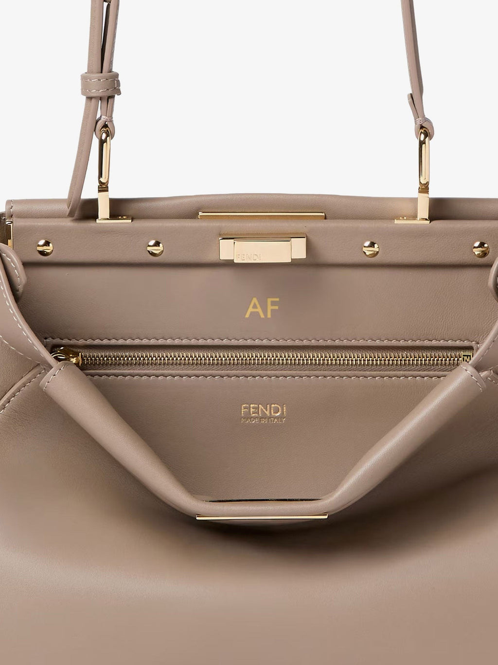 My Peekanno Small leather shoulder bag 4