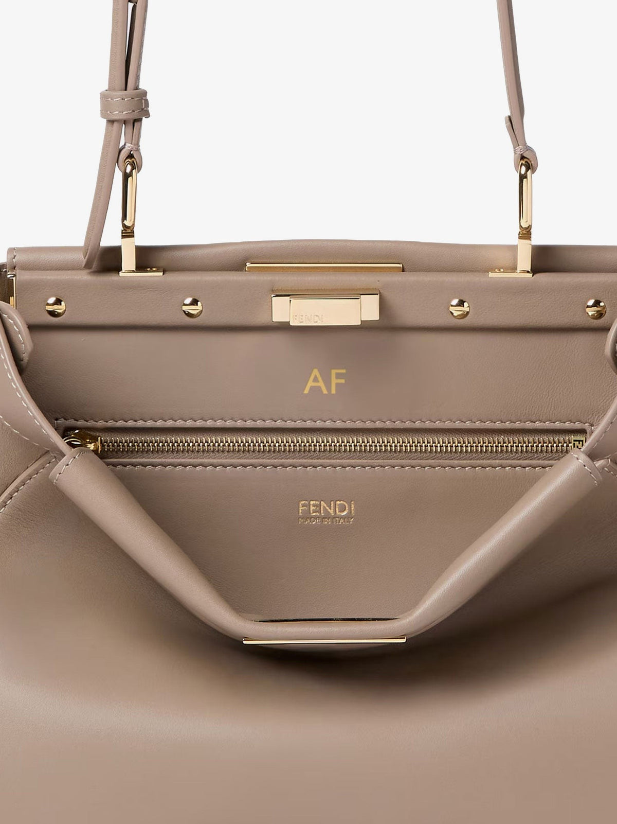 My Peekanno Small leather shoulder bag 4