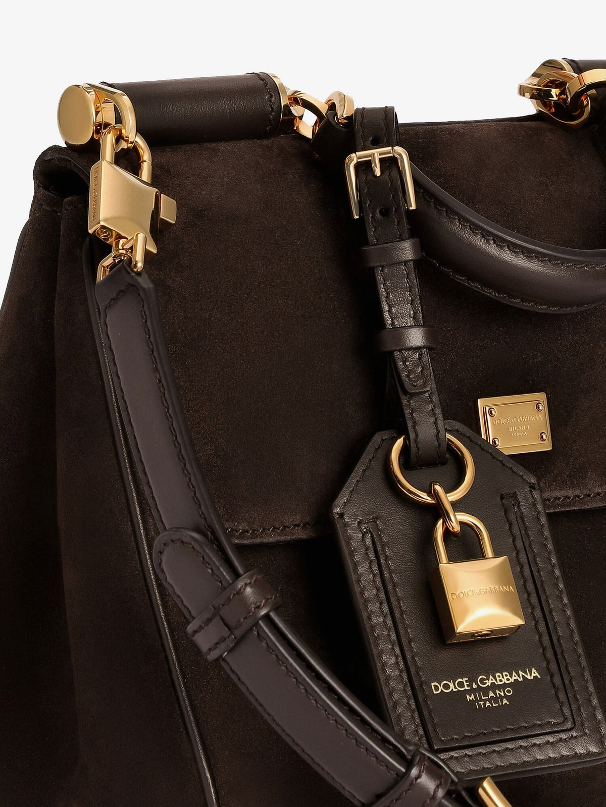 My Sicily handbag in suede 5