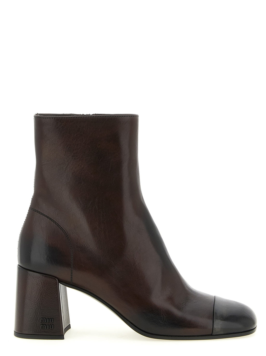 Nappa ankle boots