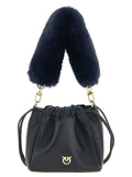 Nappa bucket bag