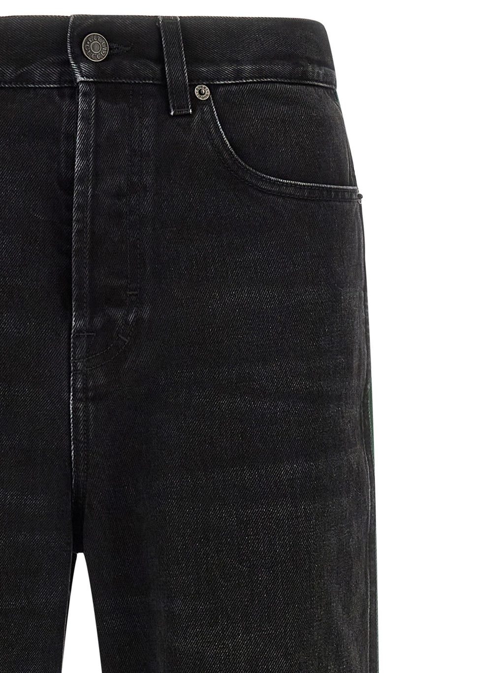 'Nastro Web' baggy jeans 4