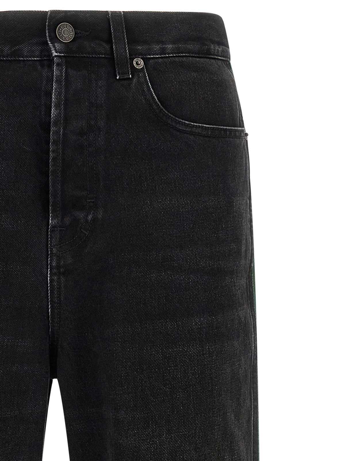 'Nastro Web' baggy jeans 4