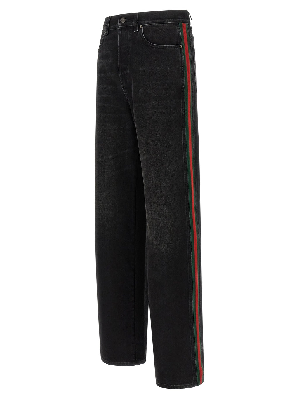 'Nastro Web' baggy jeans 3