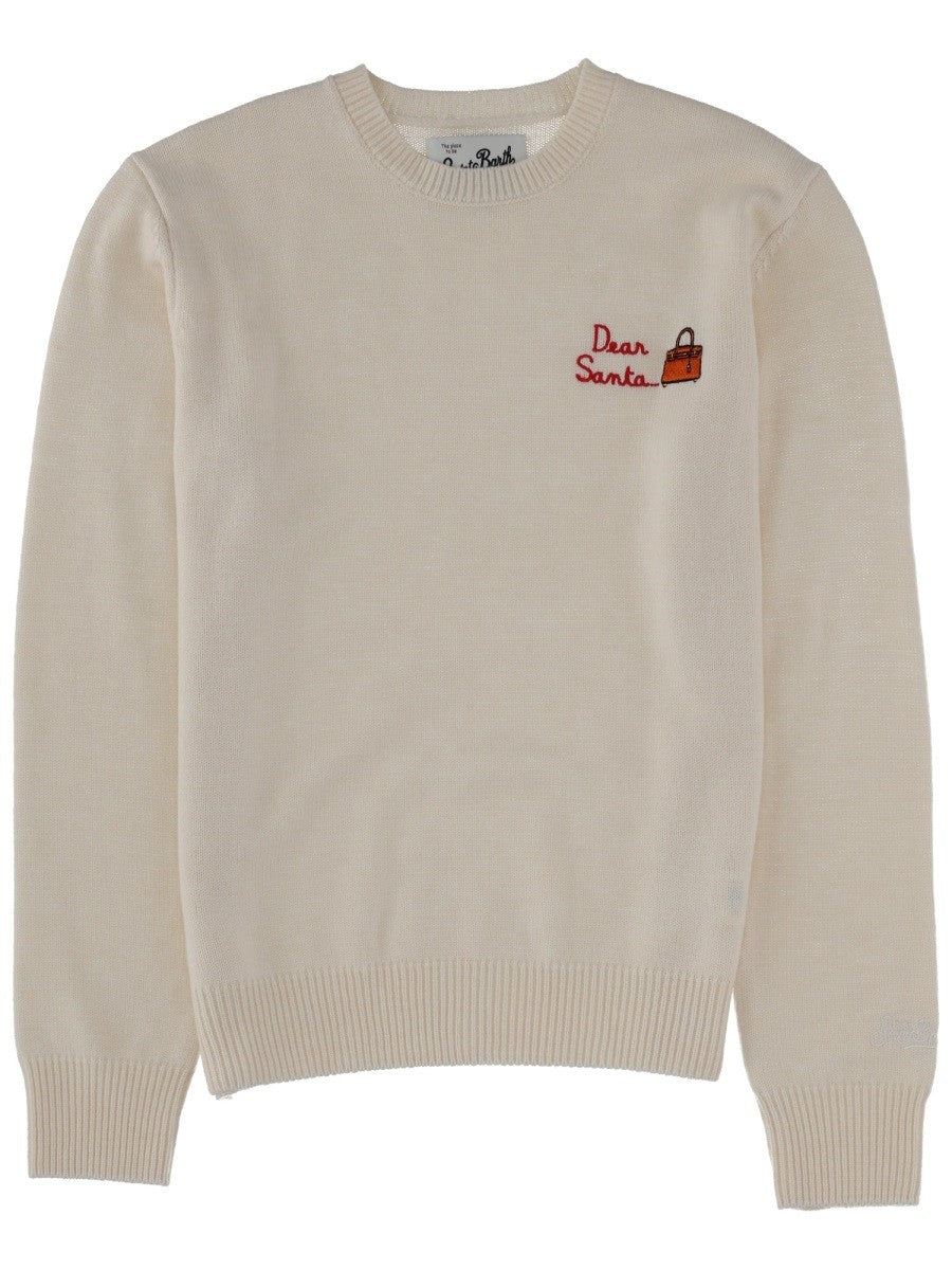 "NEW QUEEN" JERSEY WITH EMBROIDERY