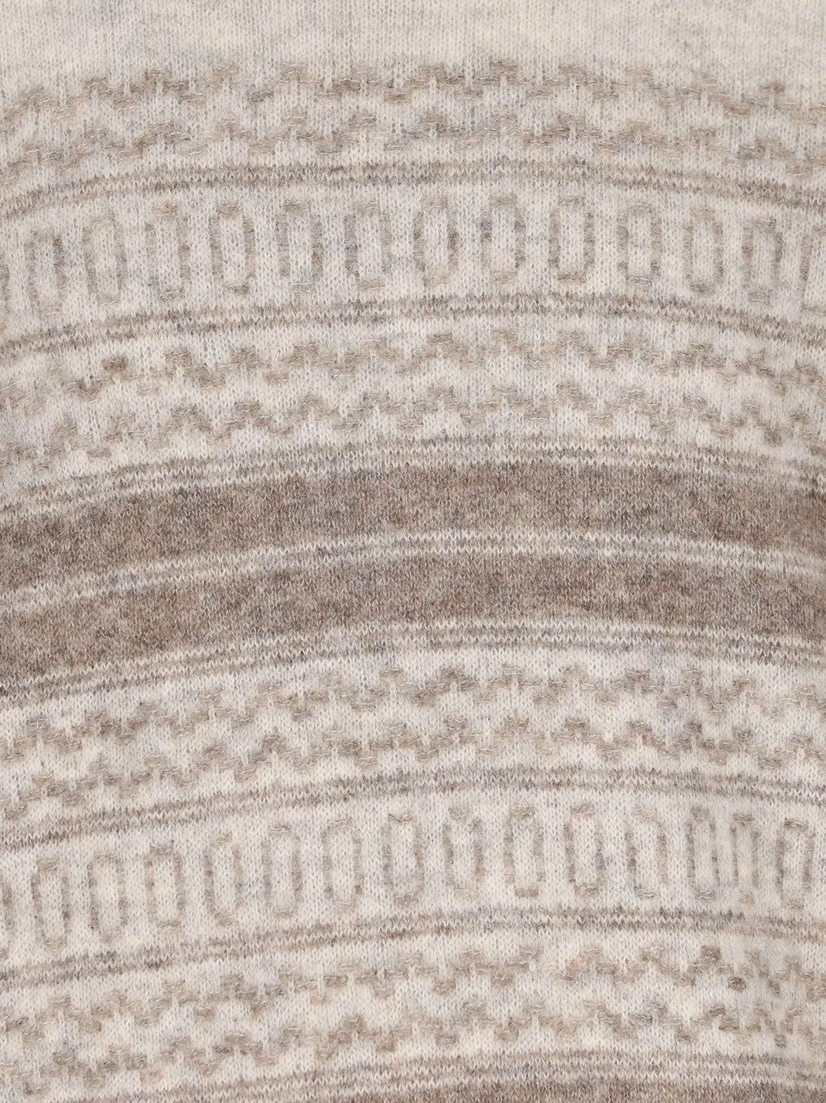 Nordic Jacquard alpaca, cashmere and wool blend sweater 3