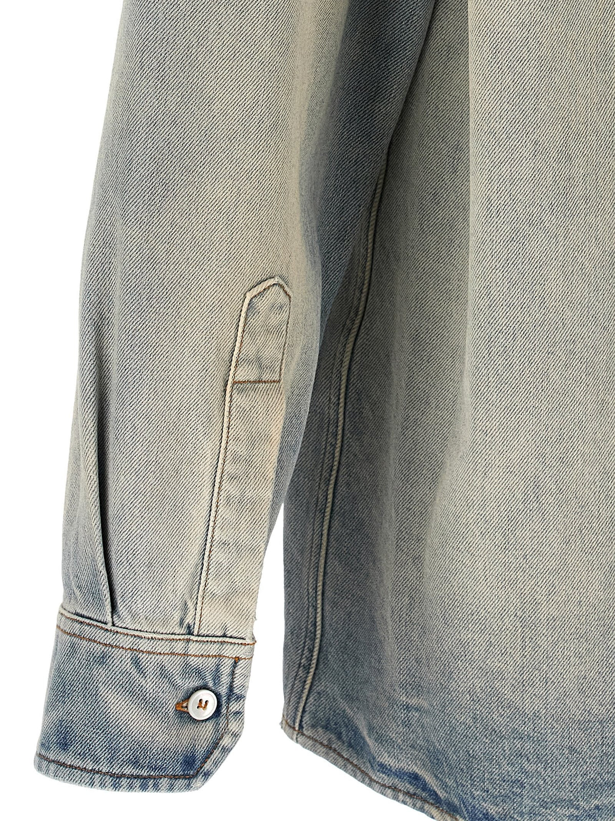 'Numeric Signature MM6' denim shirt 4