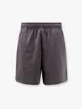Nylon Bermuda shorts with embroidered logo on the back