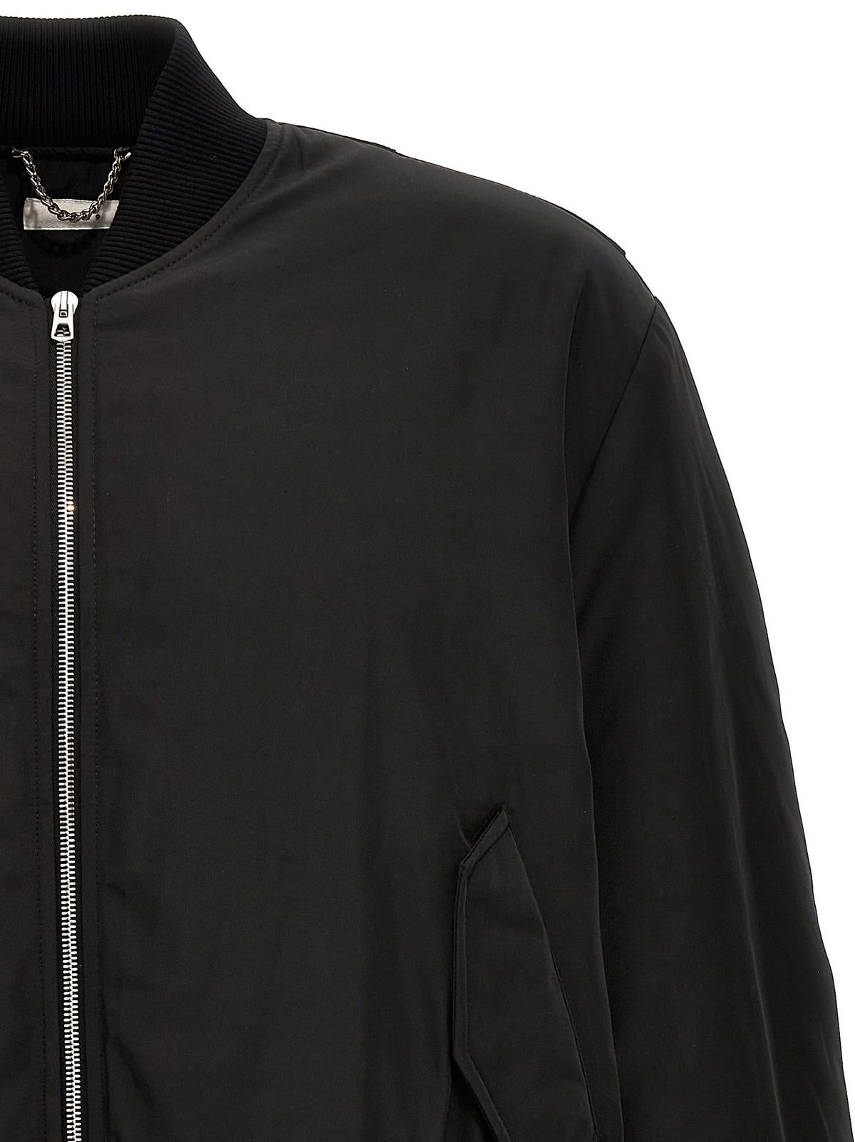 Nylon bomber jacket 3