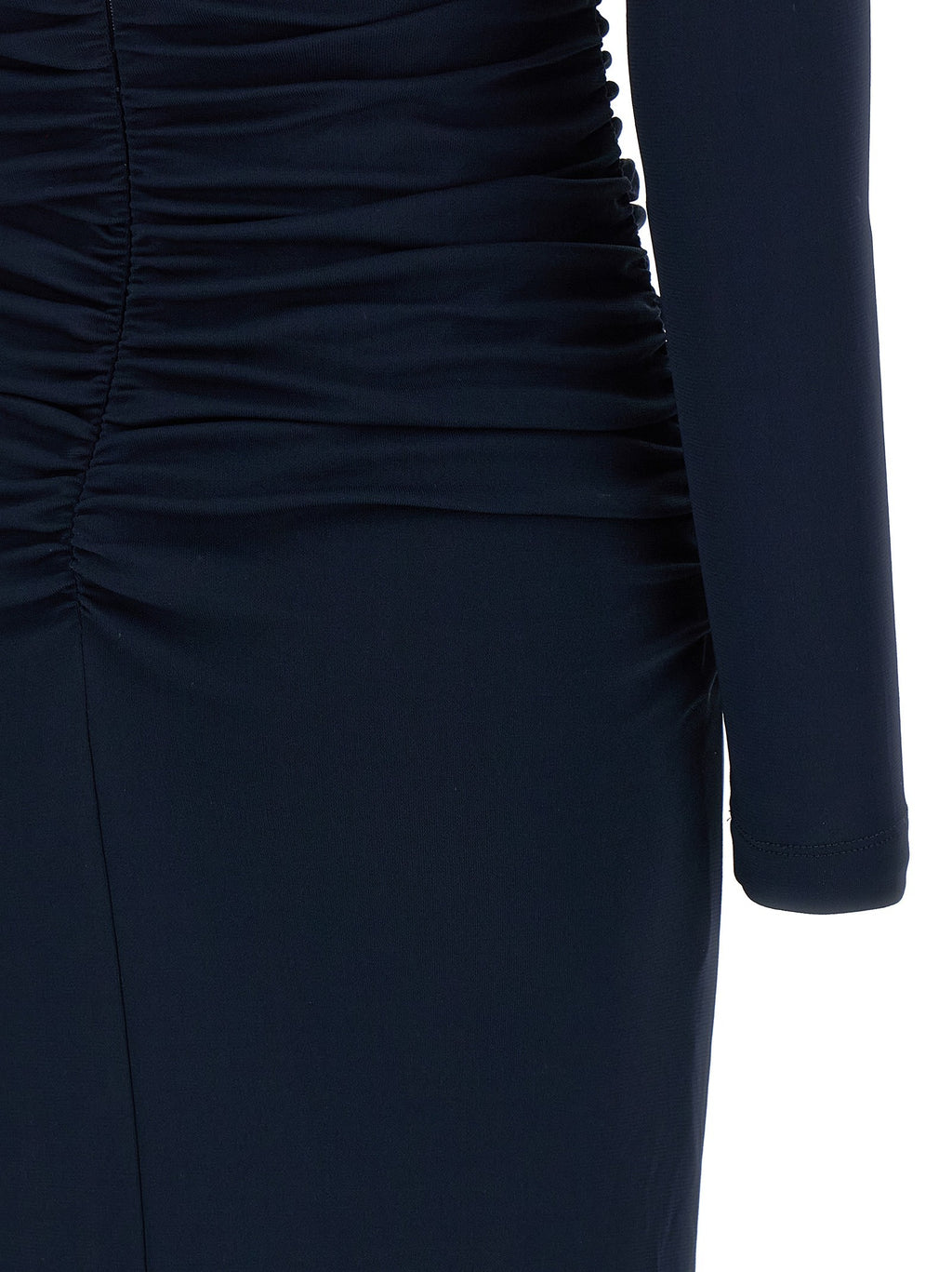 'Off-Shoulder 3/4 SLV Ruched Midi' dress 4