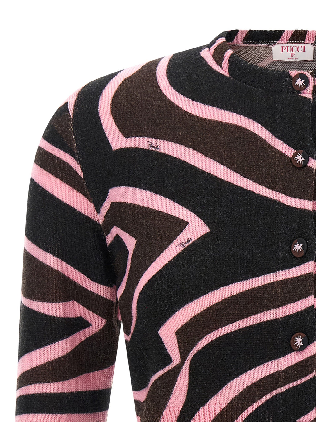 'Onde' cropped cardigan 3