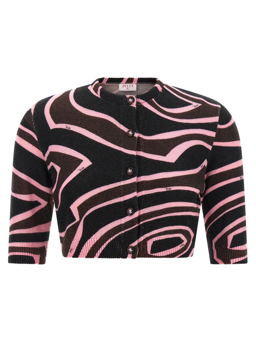 'Onde' cropped cardigan
