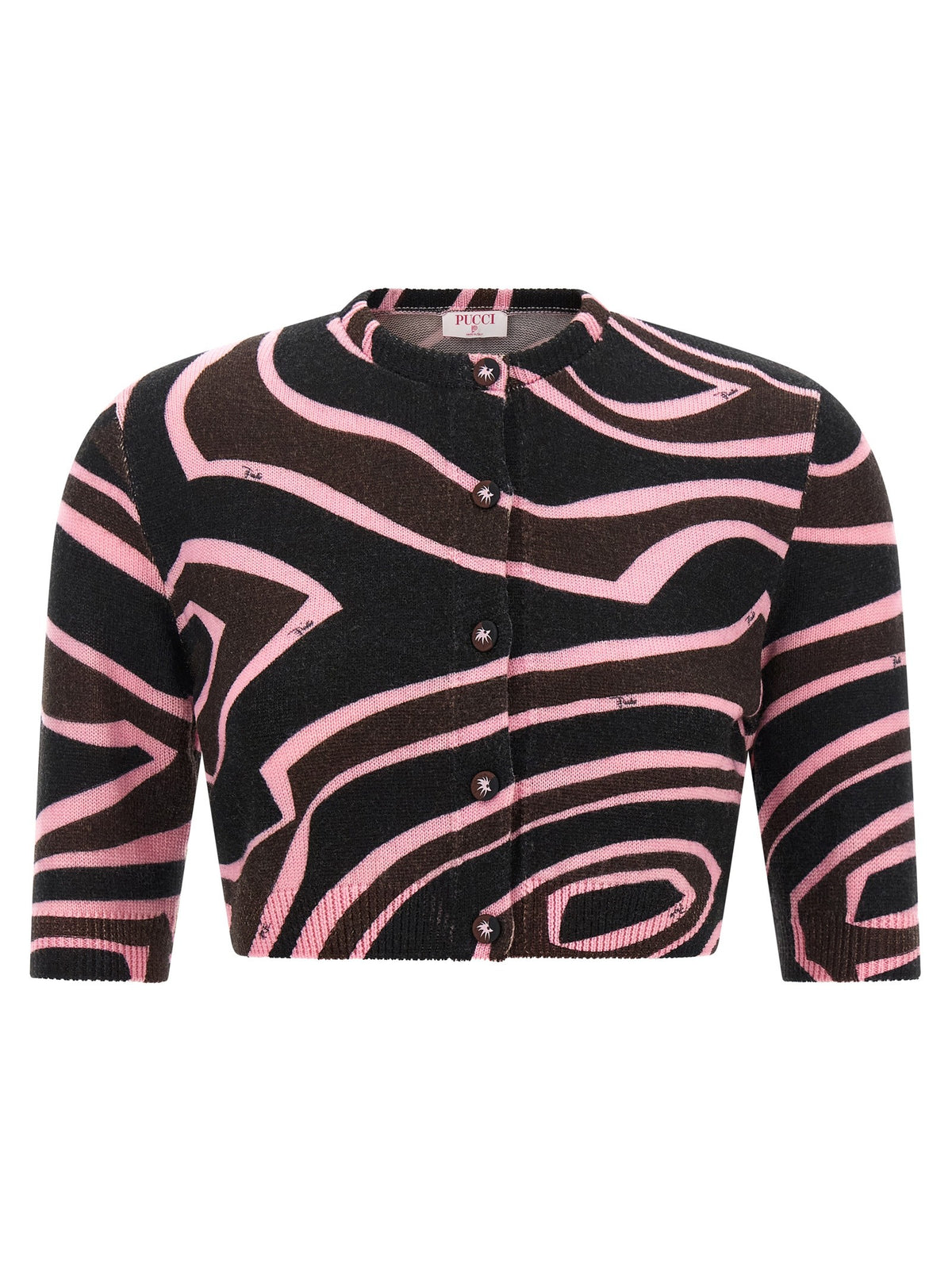 'Onde' cropped cardigan
