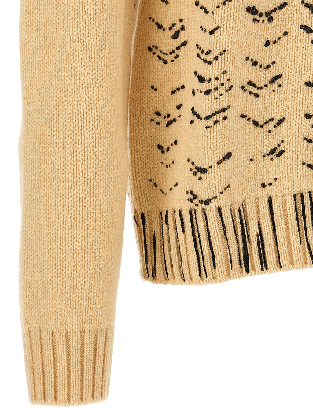 Openwork knit cardigan 4