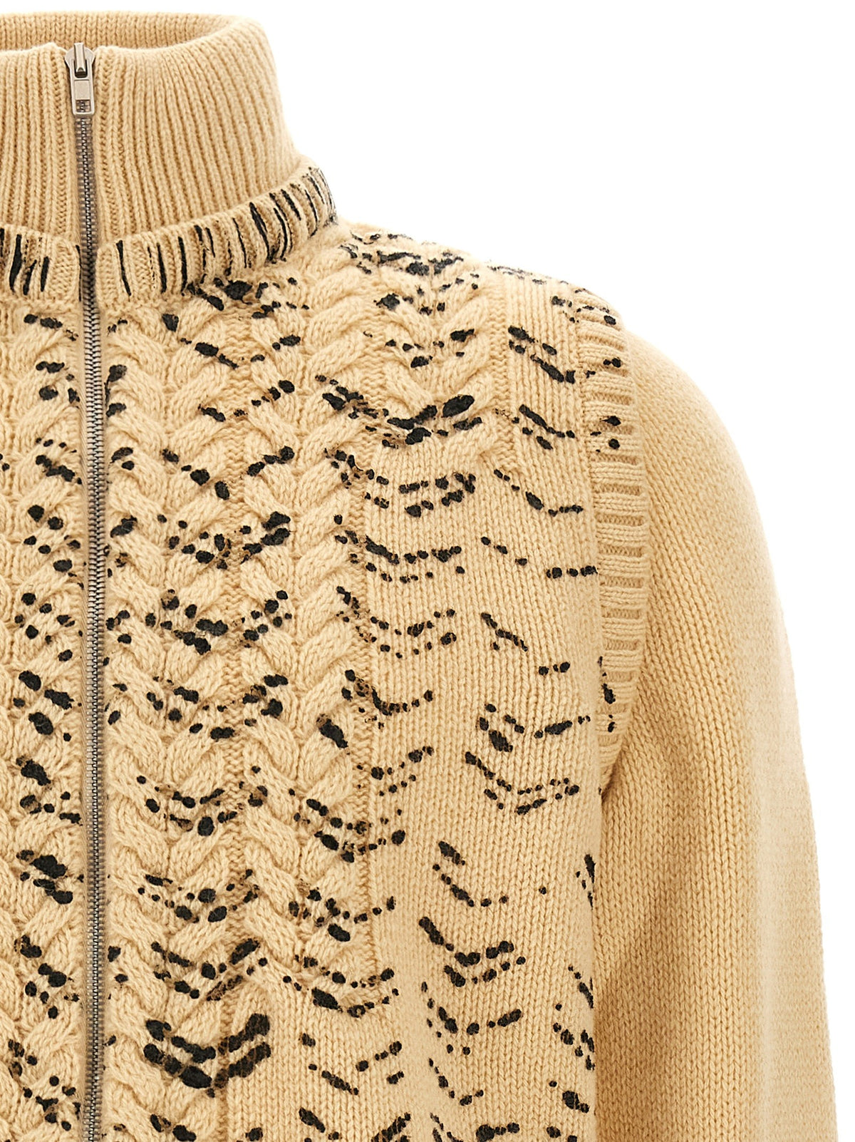 Openwork knit cardigan 3