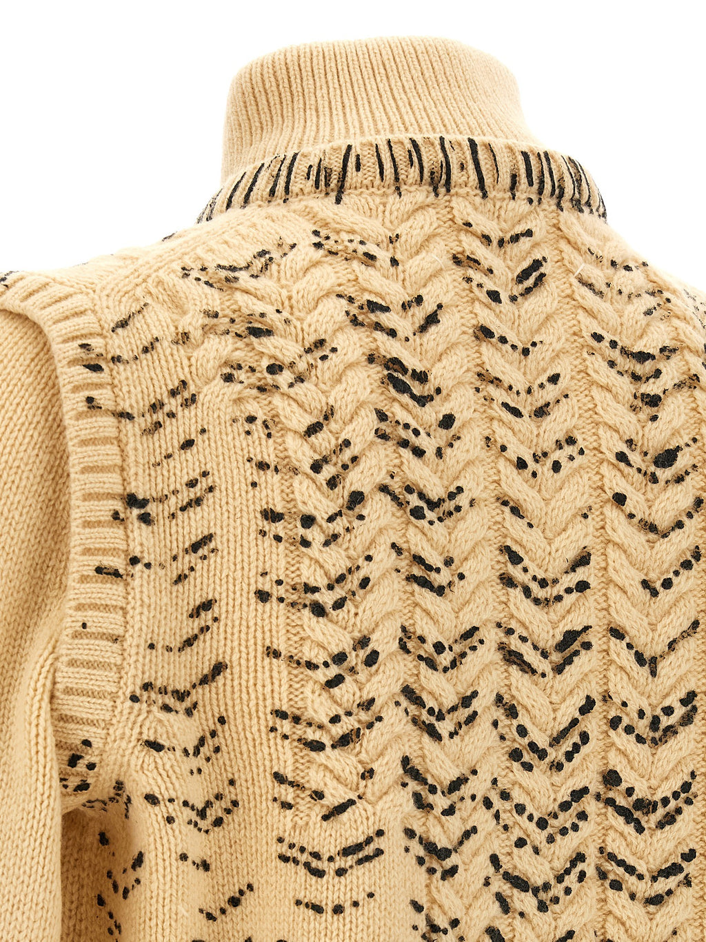 Openwork knit cardigan 5